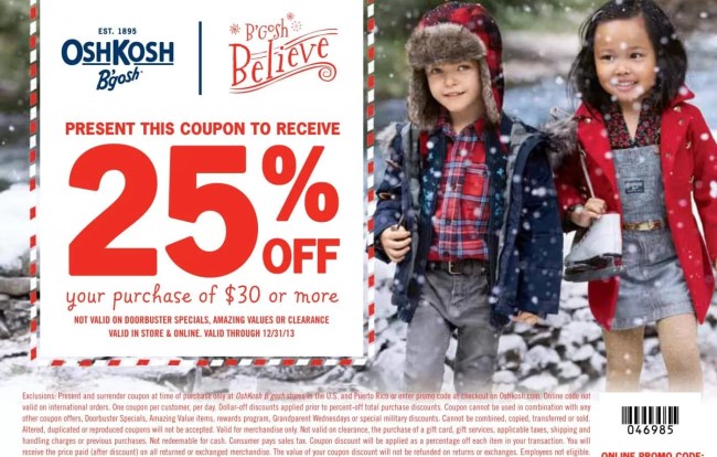 MCC OshKosh Coupon