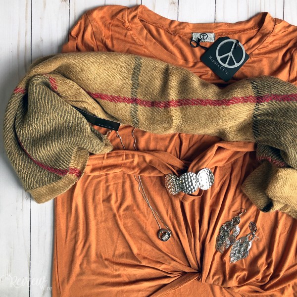 The Review Wire: Nadine West January 2019 Top & Scarf