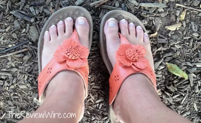 Orange Therafit Sandal